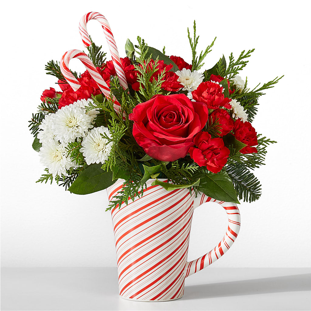 Peppermint Swirl Mug – Gateway Florist, Rockwood TN