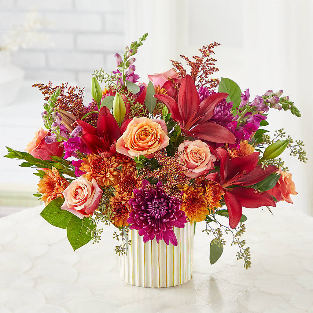 Burgundy Landscape Bouquet – Gateway Florist, Rockwood TN
