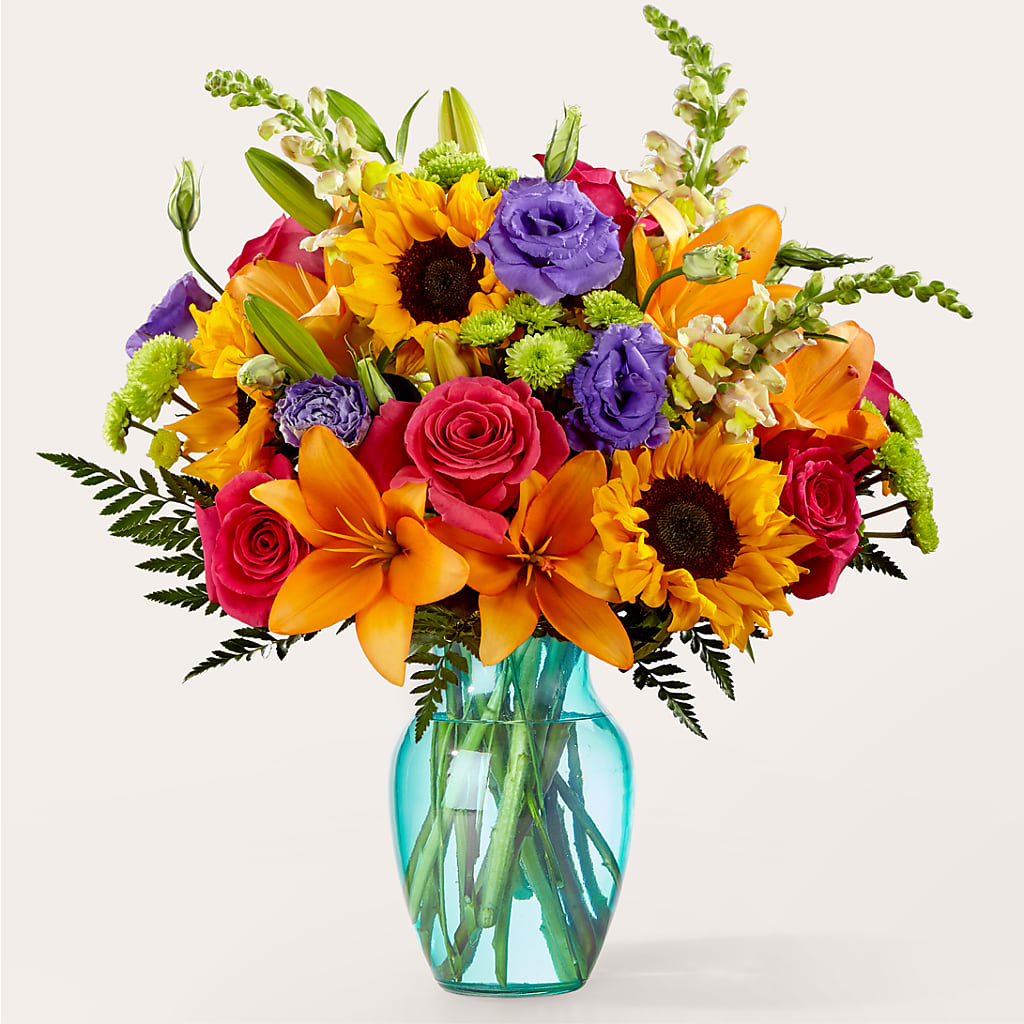 Double Rainbow Bouquet – Gateway Florist, Rockwood TN
