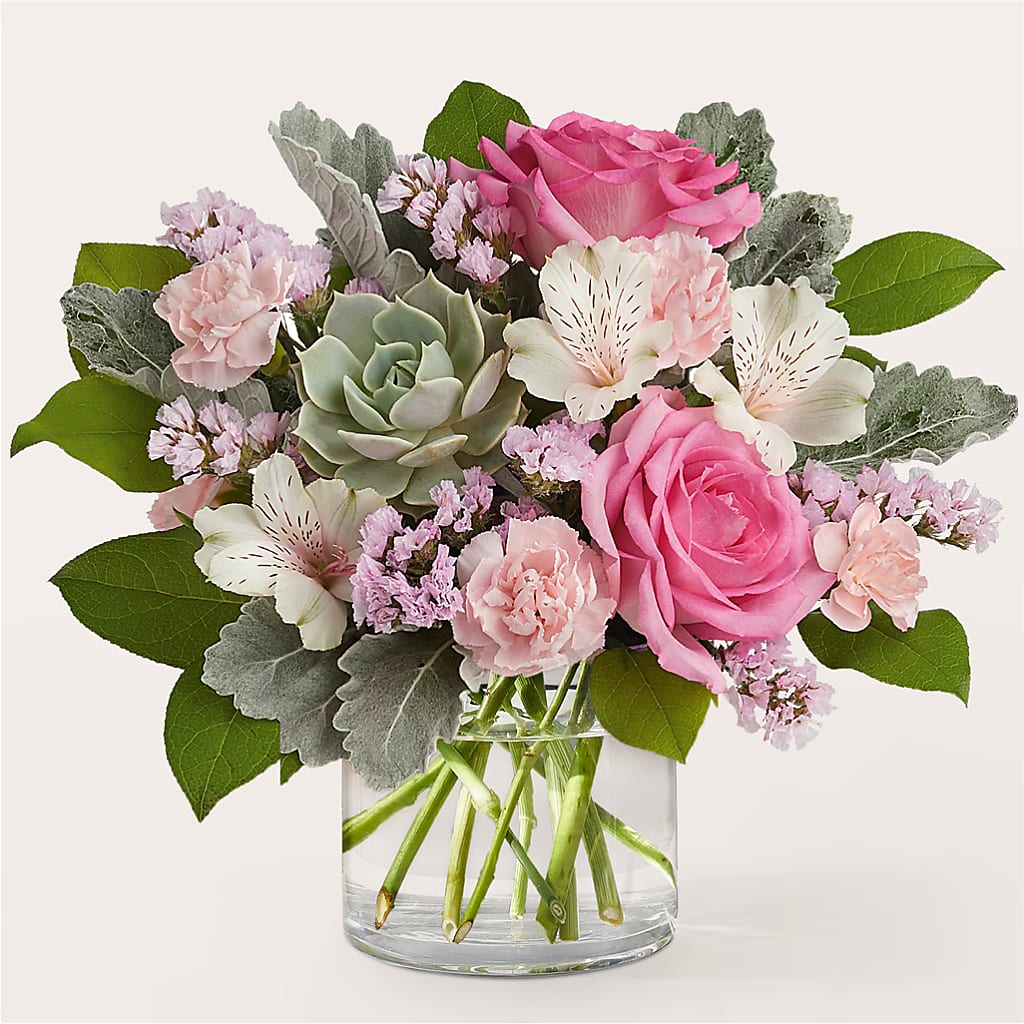 Dusty Rose Bouquet – Gateway Florist, Rockwood TN