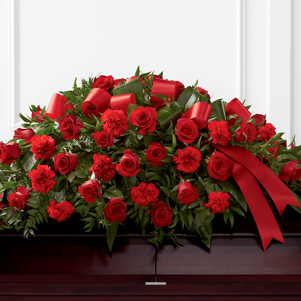 Tribute of Life Casket Spray – Gateway Florist, Rockwood TN