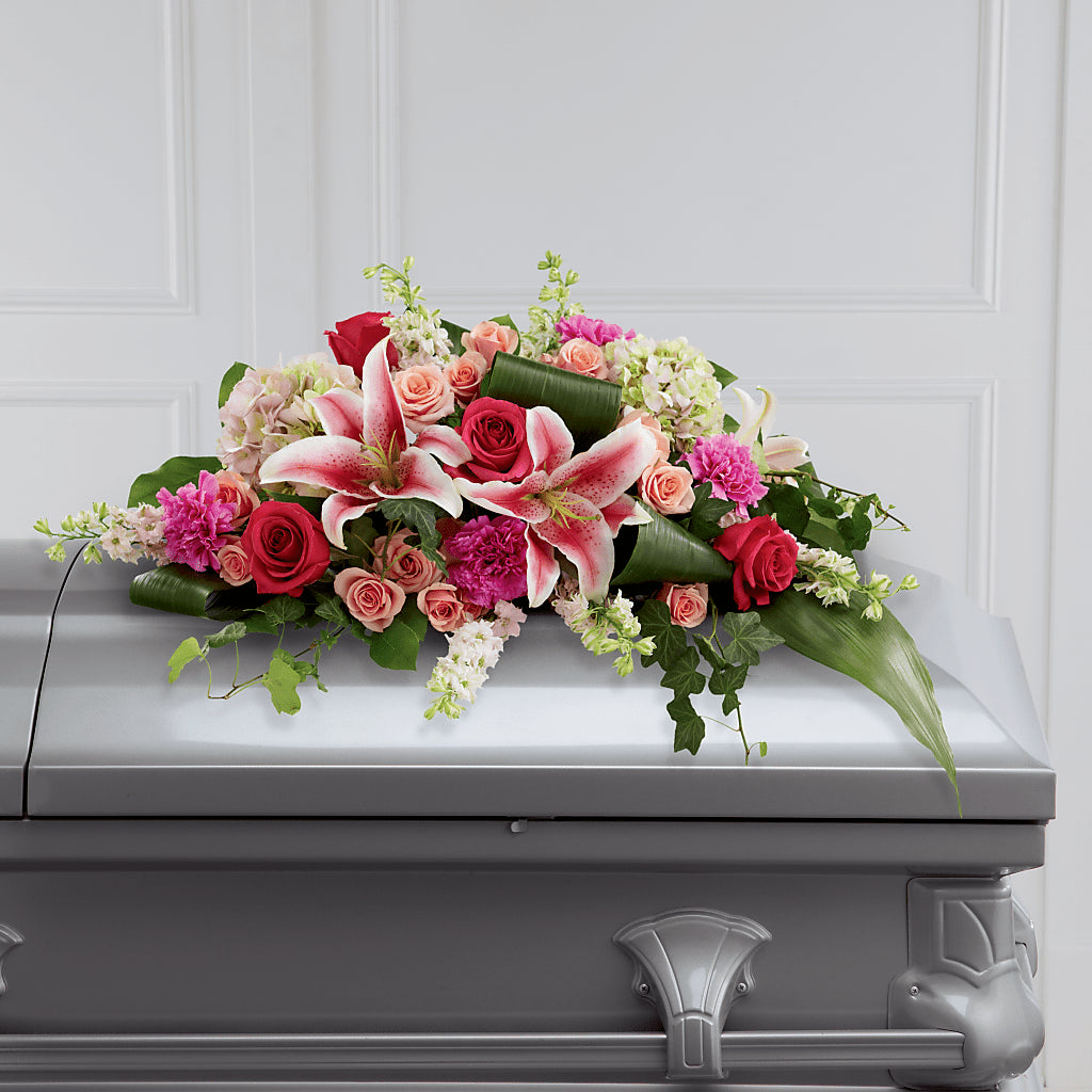 Splendid Grace Casket Spray – Gateway Florist, Rockwood TN