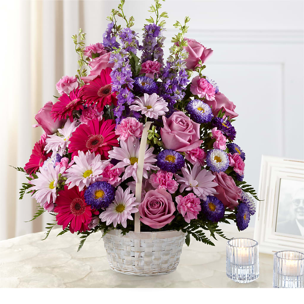 Pastel Peace Basket – Gateway Florist, Rockwood TN