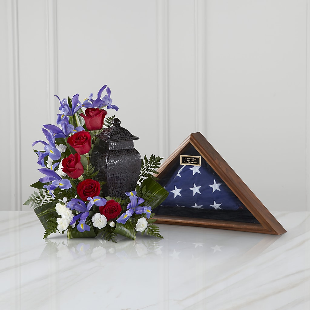 Patriotic Tribute Arrangement – Gateway Florist, Rockwood TN
