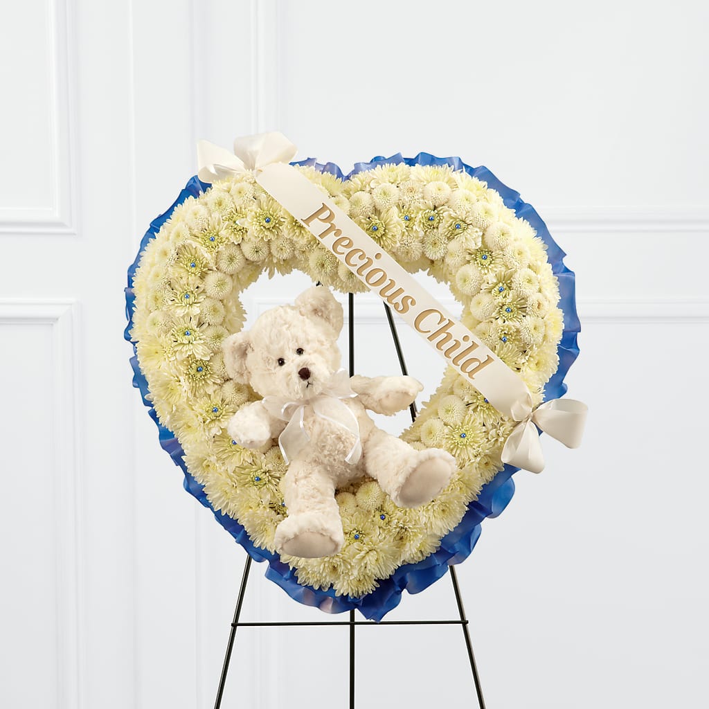 Precious Child Standing Heart – Gateway Florist, Rockwood TN