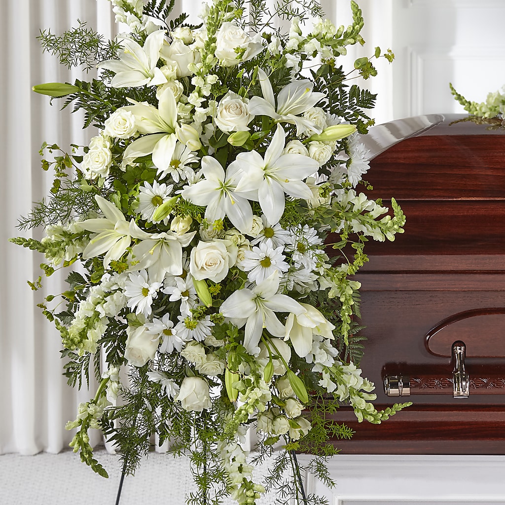 Loving Thoughts Standing Spray – Gateway Florist, Rockwood TN