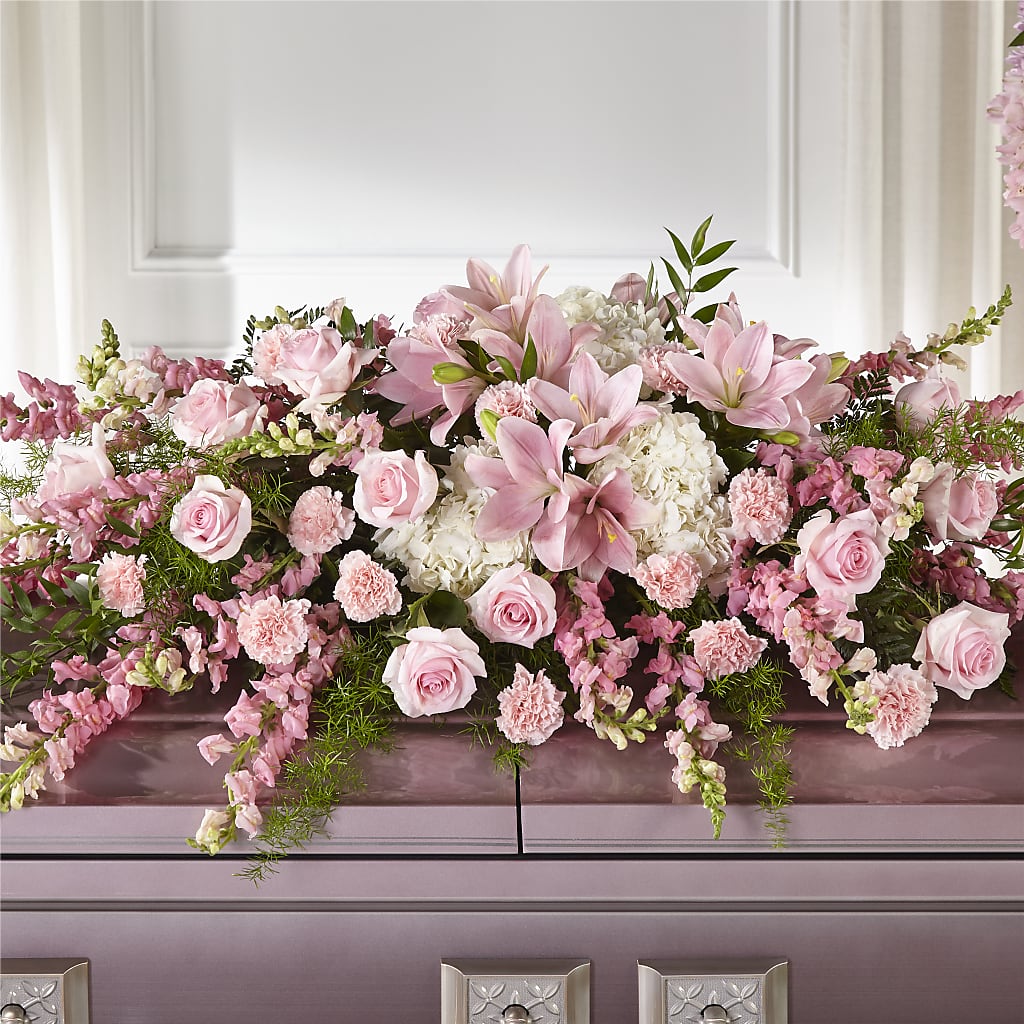 Life & Remembrance Casket Spray – Gateway Florist, Rockwood TN