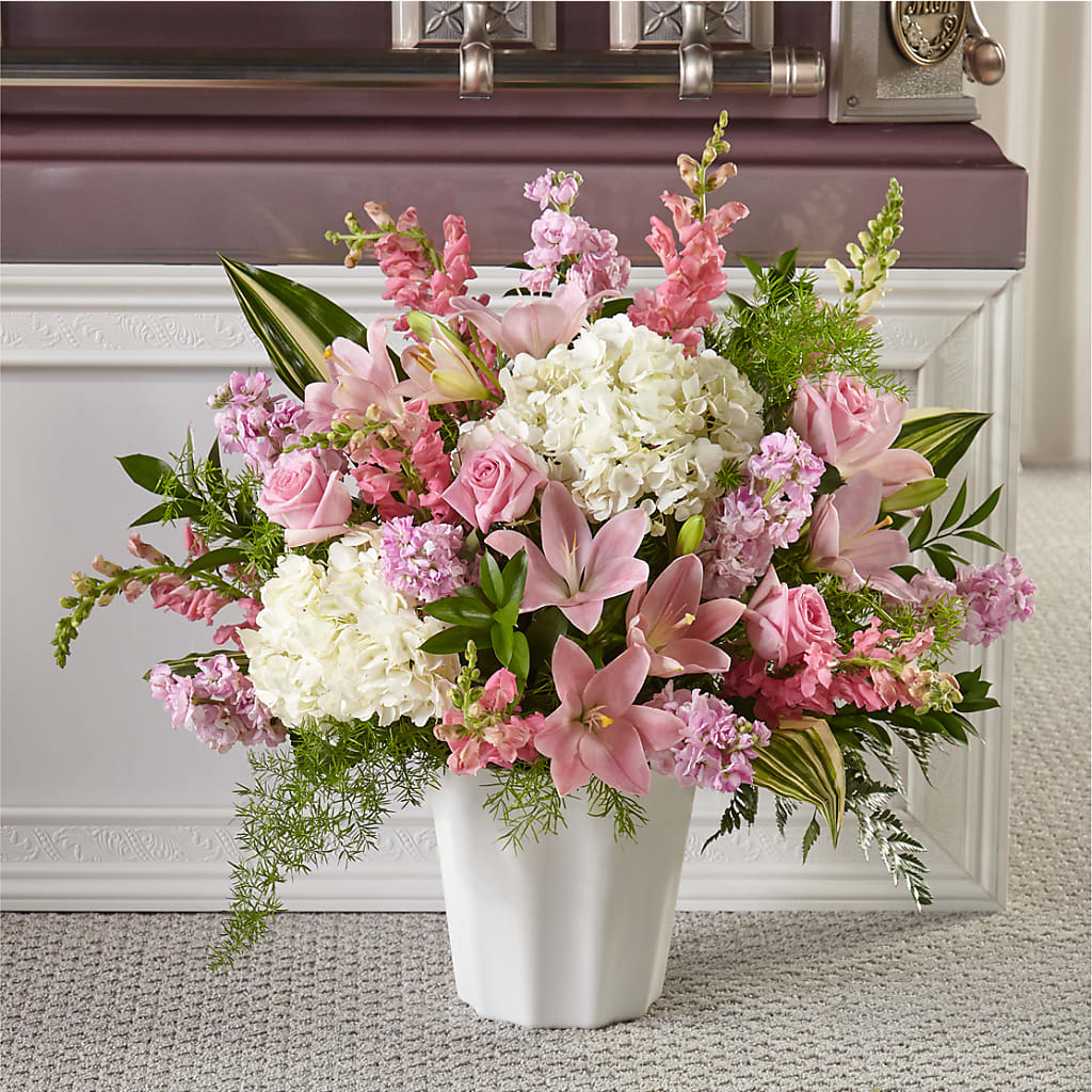 Simply Serene Floor Basket – Gateway Florist, Rockwood TN
