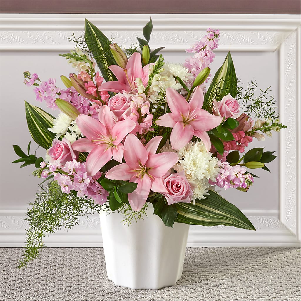 Simply Serene Floor Basket – Gateway Florist, Rockwood TN