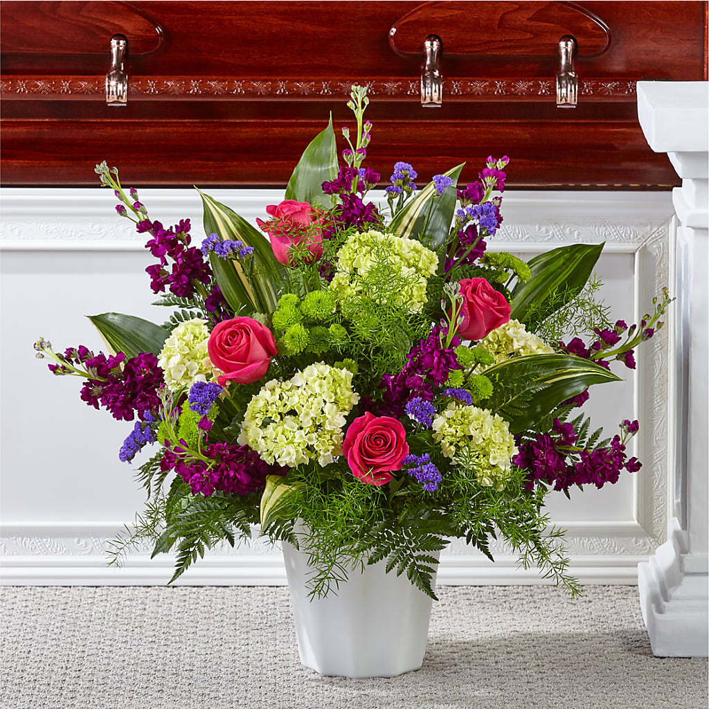 Beautiful Horizons Floor Basket – Gateway Florist, Rockwood TN