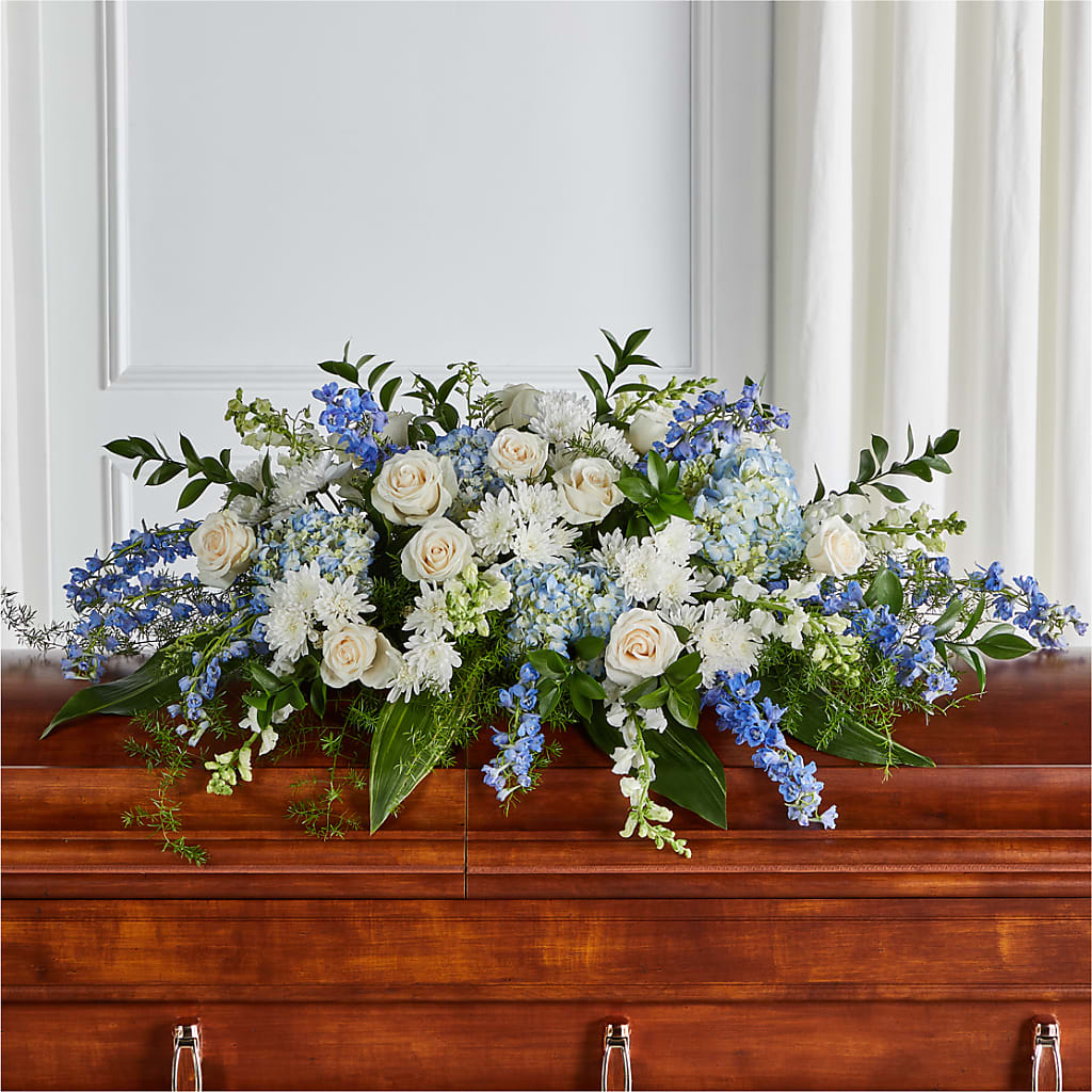 Timeless Essence Casket Spray – Gateway Florist, Rockwood TN