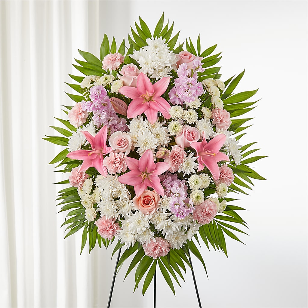 Offering Solace Standing Spray – Gateway Florist, Rockwood TN