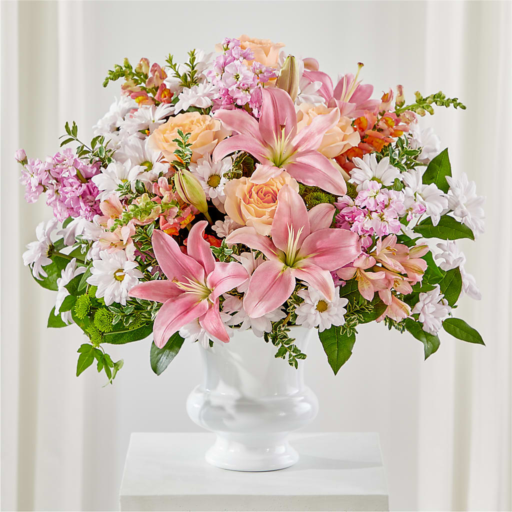 Heartfelt Gesture Urn Arrangement – Gateway Florist, Rockwood TN