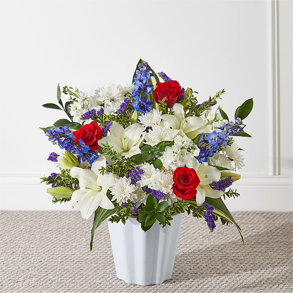 Consoled Floor Basket – Gateway Florist, Rockwood TN