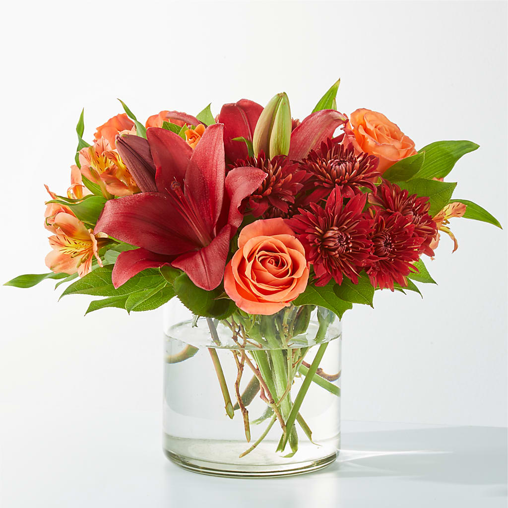 Crimson Leaves Bouquet – Gateway Florist, Rockwood TN