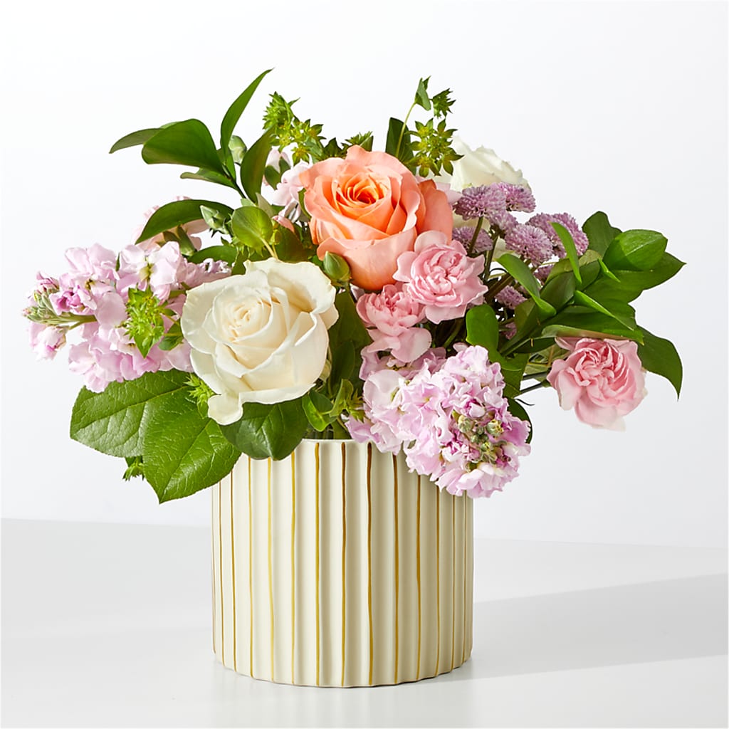 French Market Bouquet with Ivory Vase – Gateway Florist, Rockwood TN