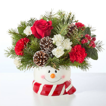 Jolly Snowman Bouquet –  Gateway Florist, Rockwood TN