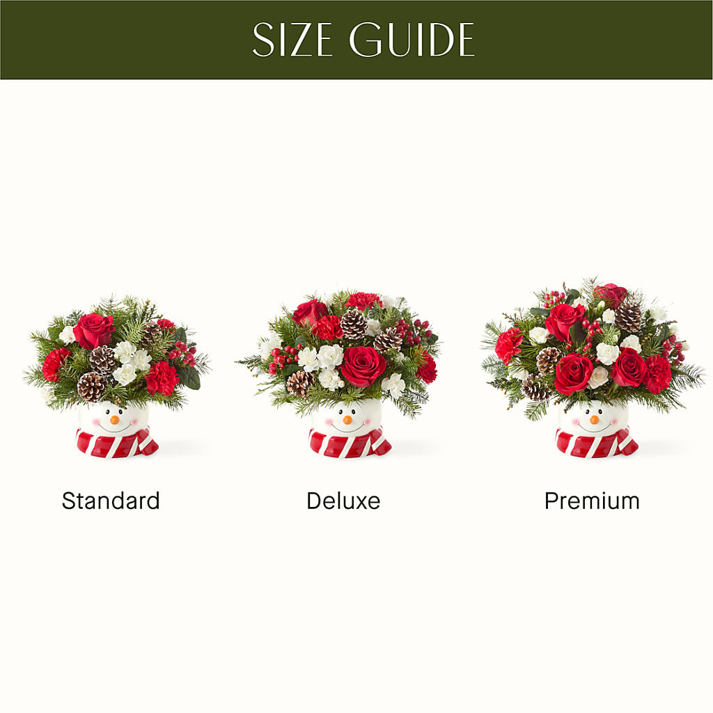 Jolly Snowman Bouquet –  Gateway Florist, Rockwood TN