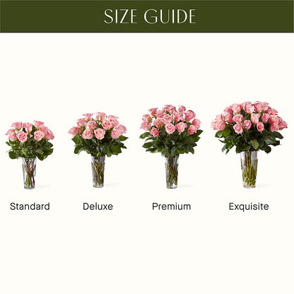 Long Stem Pink Rose Bouquet –  Gateway Florist, Rockwood TN