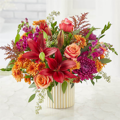 Burgundy Landscape Bouquet –  Gateway Florist, Rockwood TN