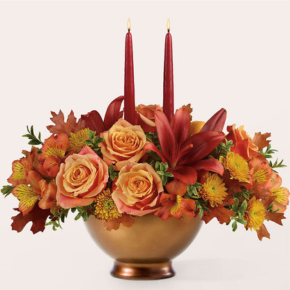 Harvest Table Centerpiece –  Gateway Florist, Rockwood TN