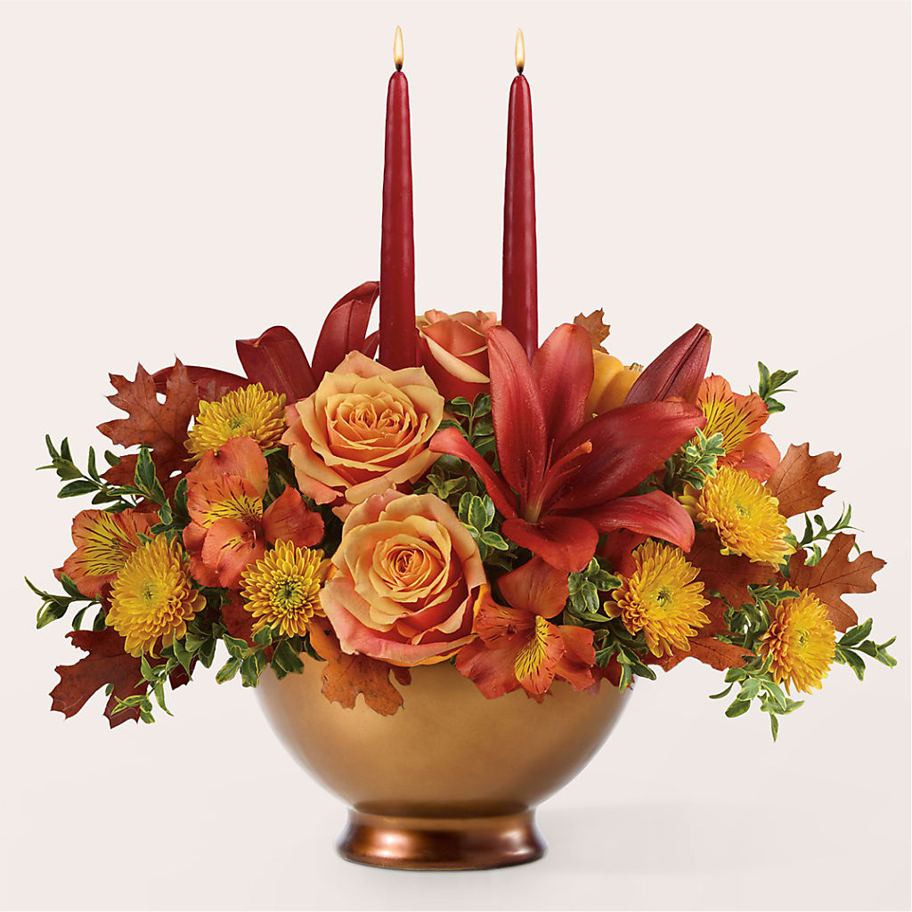 Harvest Table Centerpiece –  Gateway Florist, Rockwood TN