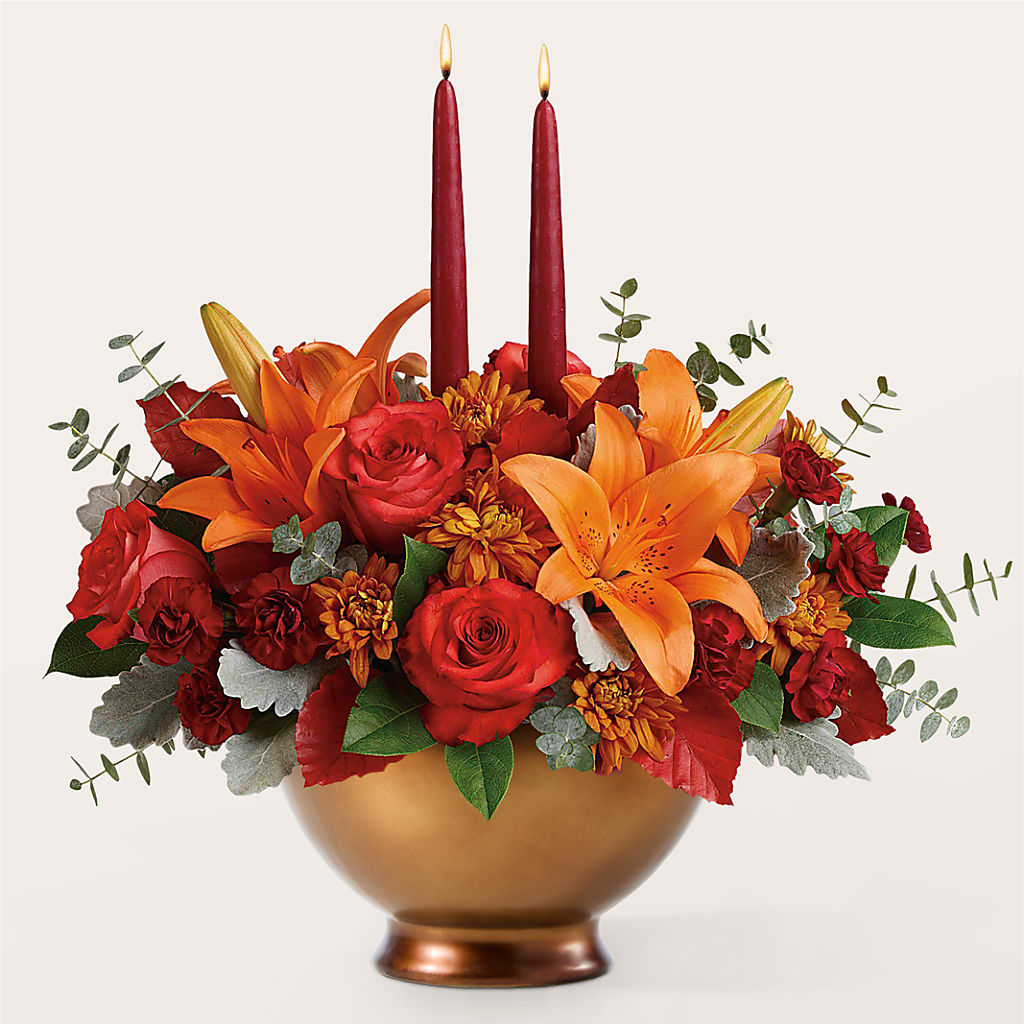 Fruits of Fall Centerpiece –  Gateway Florist, Rockwood TN