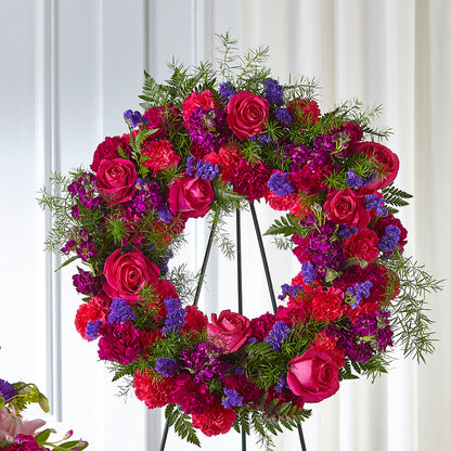 Calming Colors Wreath –  Gateway Florist, Rockwood TN