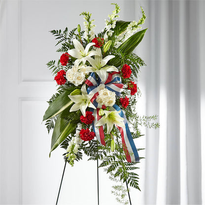 Stars of Life Standing Spray –  Gateway Florist, Rockwood TN