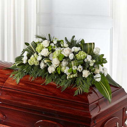 Hopeful Gesture Casket Spray –  Gateway Florist, Rockwood TN