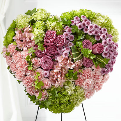 Heartwarming Standing Heart –  Gateway Florist, Rockwood TN