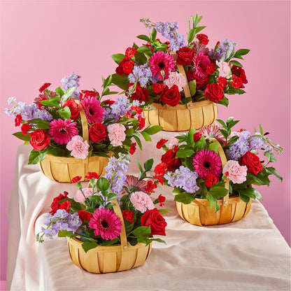 Pink Picnic Basket –  Gateway Florist, Rockwood TN
