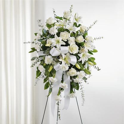 With Care Standing Spray –  Gateway Florist, Rockwood TN
