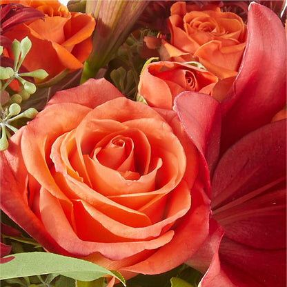 Crimson Leaves Bouquet –  Gateway Florist, Rockwood TN