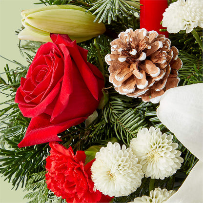 Seasonal Festivities Centerpiece –  Gateway Florist, Rockwood TN