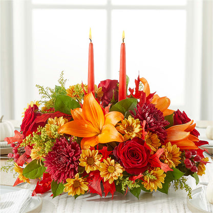 Autumn's Embrace Centerpiece –  Gateway Florist, Rockwood TN