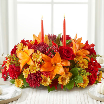 Autumn's Embrace Centerpiece –  Gateway Florist, Rockwood TN