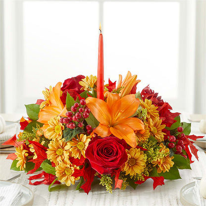 Autumn's Embrace Centerpiece –  Gateway Florist, Rockwood TN
