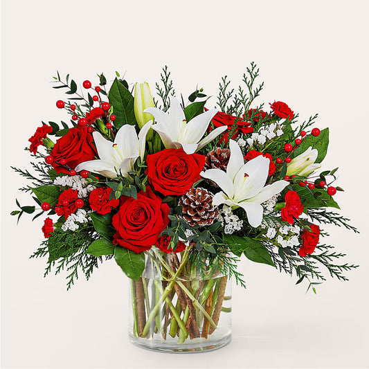Best in Snow Bouquet –  Gateway Florist, Rockwood TN