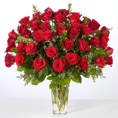 Forever Yours Fifty Stem Red Rose Bouquet –  Gateway Florist, Rockwood TN