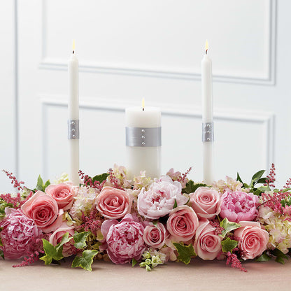 Worldwide Romance Unity Candle Arrangement –  Gateway Florist, Rockwood TN